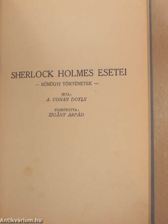 Valaki kopogott!.../Sherlock Holmes esetei