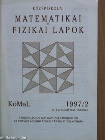 Középiskolai matematikai és fizikai lapok 1997. február