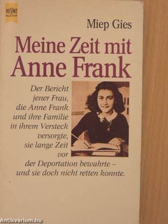 Meine Zeit mit Anne Frank