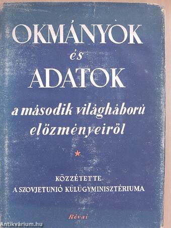 Okmányok és adatok I-II.