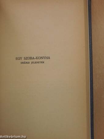 A' özvegy Karnyóné s két szeleburdiak/Gerson du Malheureux vagy az ördögi mesterségekkel találtatott ifjú/A pénz/Egy szoba-konyha/Májusi fagy