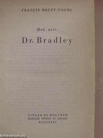 Med. univ. Dr. Bradley