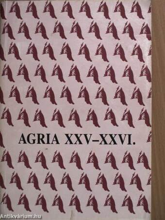 Agria XXV-XXVI.