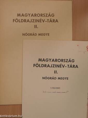 Magyarország földrajzinév-tára II. - Nógrád megye