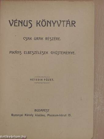 Venus könyvtár 7.