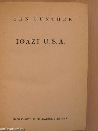 Igazi U. S. A.