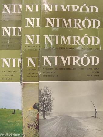Nimród 1972. (nem teljes évfolyam)