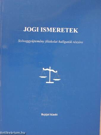 Jogi ismeretek