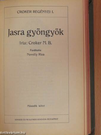 Jasra gyöngyök I-III.