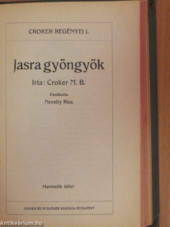 Jasra gyöngyök I-III.