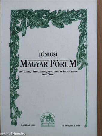 Júniusi Magyar Fórum 1995.