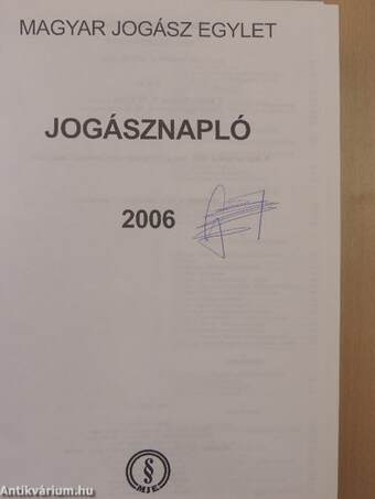 Jogásznapló 2006