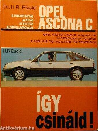 Opel Ascona C és dízel