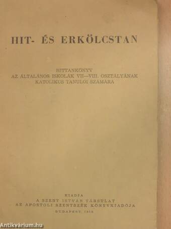 Hit- és erkölcstan