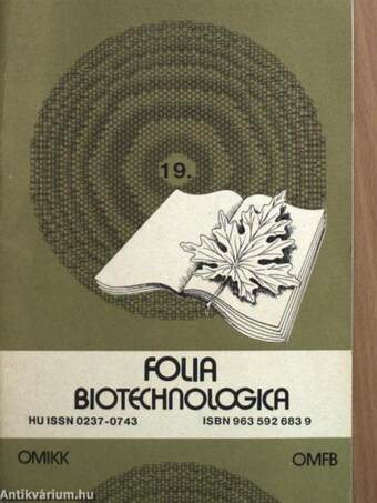 Folia Biotechnologica 19.