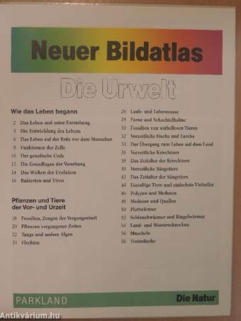 Neuer Bildatlas - Die Urwelt