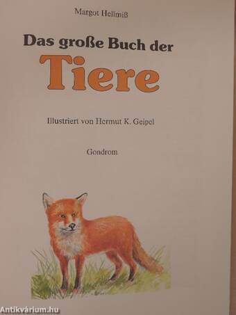 Das große Buch der Tiere