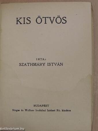 Kis ötvös