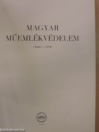 Magyar műemlékvédelem 1949-1959