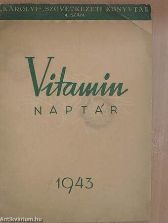 Vitamin-naptár