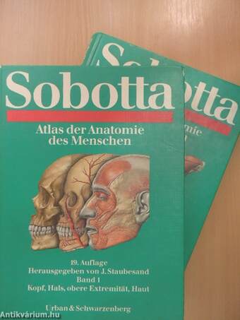 Sobotta - Atlas der Anatomie des Menschen I-II.