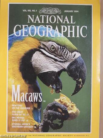 National Geographic January-December 1994.