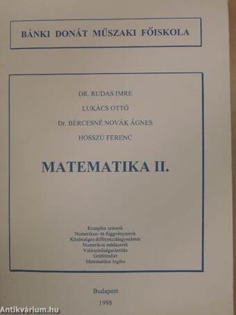 Matematika II.