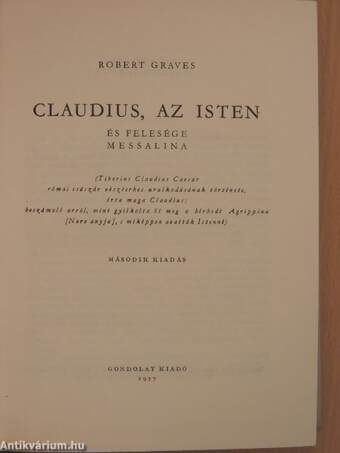 Claudius, az Isten