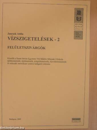 Vízszigetelések 2.