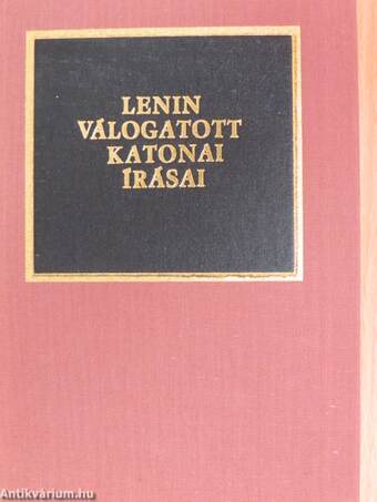 Lenin válogatott katonai írásai