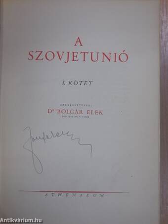 A Szovjetunió I.