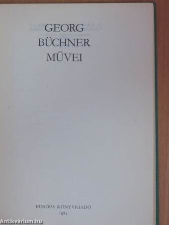 Georg Büchner művei