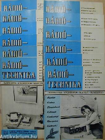 Rádiótechnika 1974. január-december