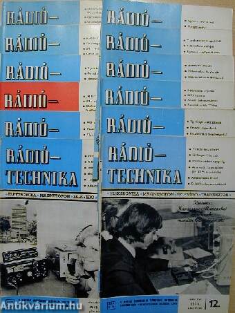 Rádiótechnika 1975. január-december