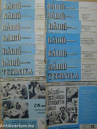 Rádiótechnika 1982. január-december