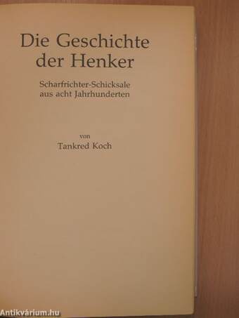 Geschichte der Henker