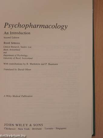 Psychopharmacology