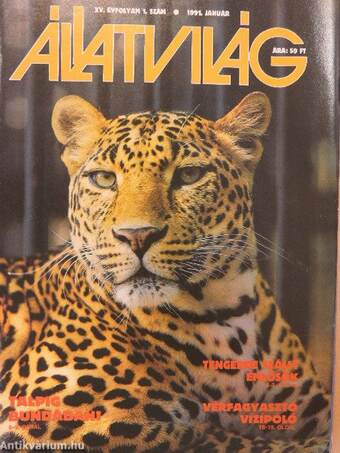 Állatvilág 1991. (nem teljes évfolyam)