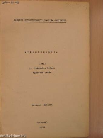 Mikrobiológia/A vírusbetegségek kóroktana/Orvosi helminthologia