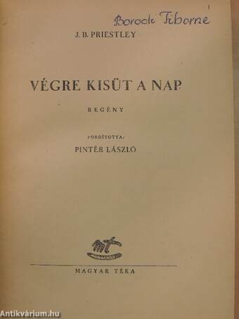 Végre kisüt a nap