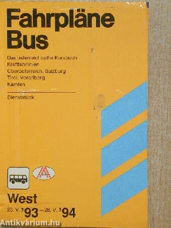 Fahrpläne Bus '93/'94