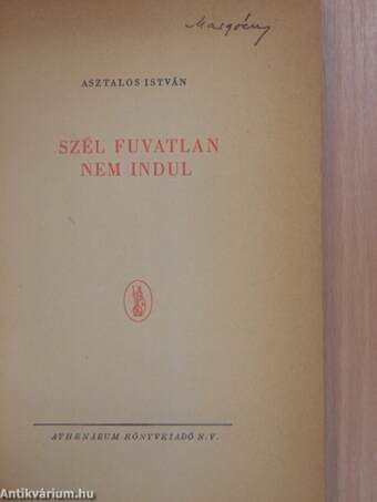 Szél fuvatlan nem indul