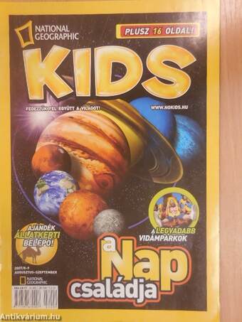 National Geographic Kids 2007. augusztus-szeptember