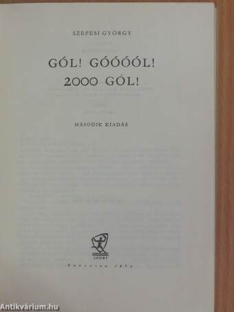 Gól! Góóóól! 2000 Gól!