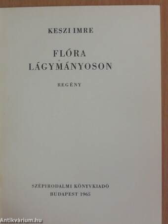 Flóra Lágymányoson