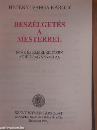 Beszélgetés a Mesterrel