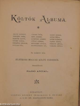 Költők albuma