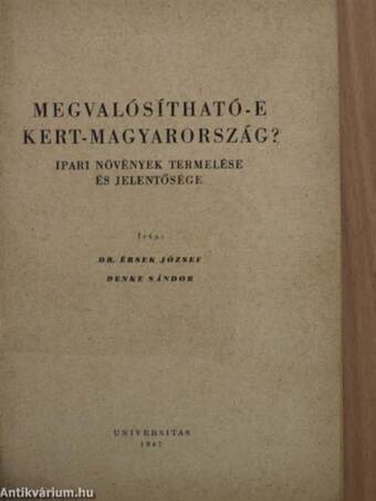 Megvalósítható-e Kert-Magyarország?