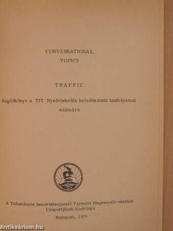 Conversational Topics - Traffic