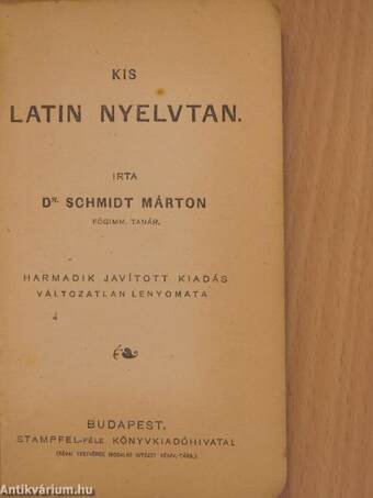 Latin nyelvtan